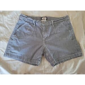 Levi’s Hickory Stripe Denim Jeans  Workwear Style Red Tab Size 8 30"x5"Mid-rise